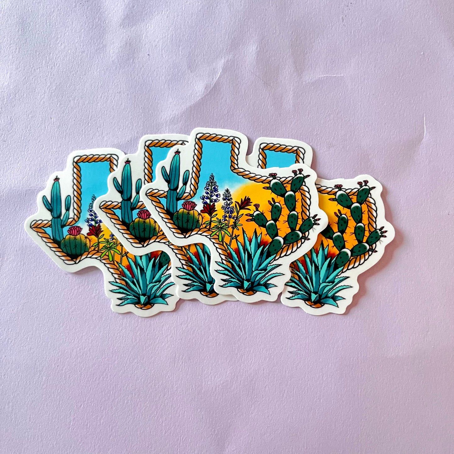 texas nature sticker